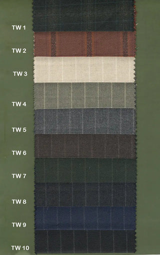 Bespoke 3 Piece Suit | Plain and Check Tweed Suit