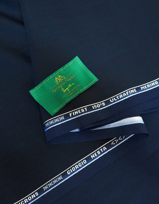 Blue and Black Two Tone Fabric ZEN 704094