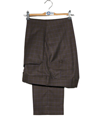 Mod Suit - Chocolate Brown Goldhawk Suit