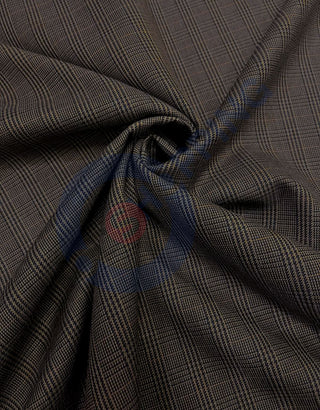 Brown Small Glen Plaid Check Suit – Classic Tailored Style