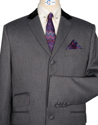  Herringbone Tweed Suit