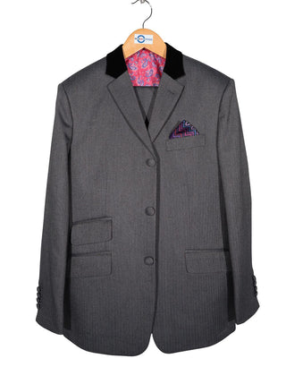  Herringbone Tweed Suit