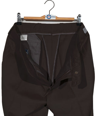 Chocolate Brown 4 Button Suit
