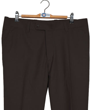 Chocolate Brown 4 Button Suit