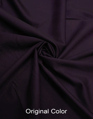 Dark Purple and Black Two Tone Fabric Color