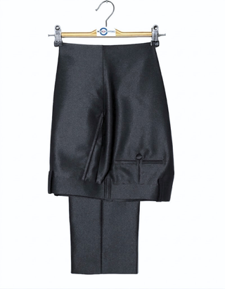 Deep Charcoal Tonic 3-Piece Mod Suit - Men's Retro 1960s Style Tailored Suit
