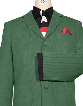 Corduroy Jacket -  Green Corduroy Jacket