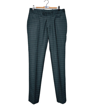 Mod Suit - Green Prince of Wales Check Suit