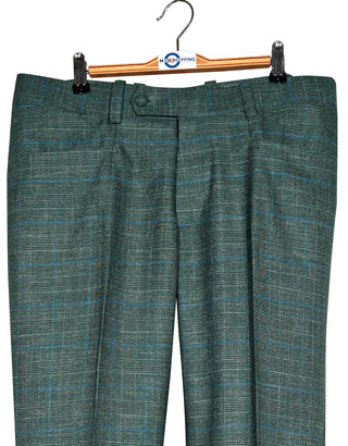 Mod Suit - Green Prince of Wales Check Suit