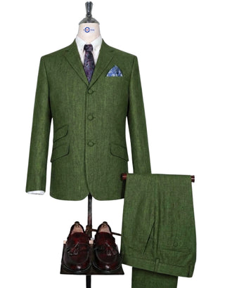 Green Linen Suit TEX LTL 6