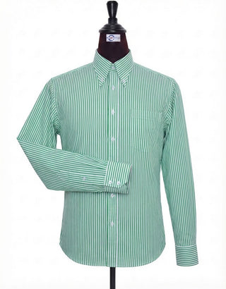 Green Candy Stripe Shirt