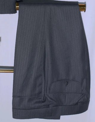 Grey Herringbone Suit