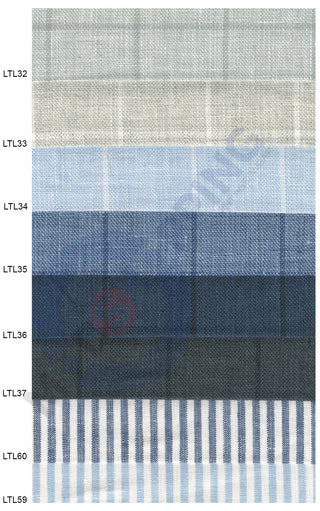 Custom Linen 3 Piece Suit - 100% Pure Italian Linen Suit