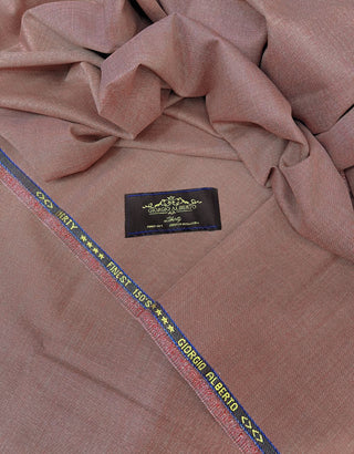 Men's Dusty Rose Sharkskin 1960s Vintage Mod Suit