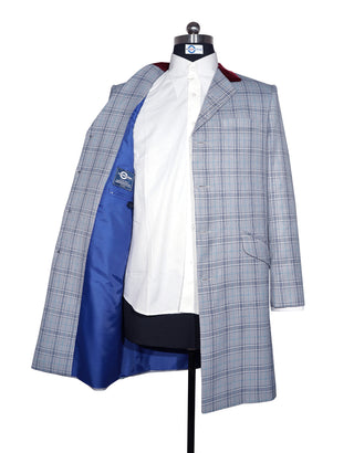 Light Grey Prince of Wales Check