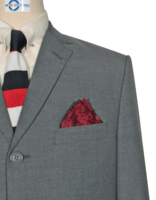 Mod Suit - 60s Style Medium Grey Suit