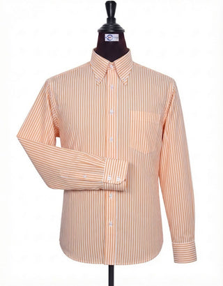 Orange Candy Stripe Shirt
