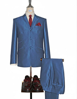 Tonic Suit | 60s Style Blue Tonic Suit