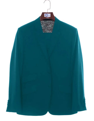 Peacock Blue Suit