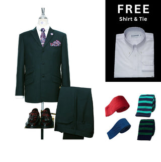 Phthalo Green Suit Packet