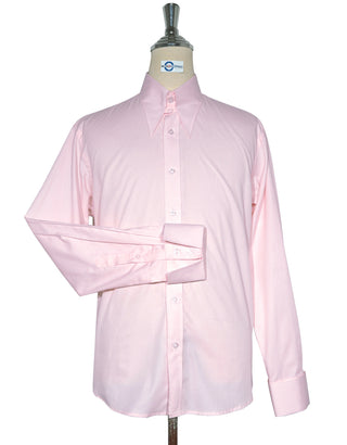 Pink Tab Collar Shirt