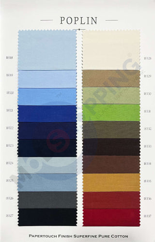 Custom Shirt - Poplin & Satin Collection