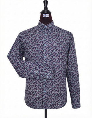 Purple Paisley Shirt