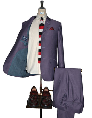 Two Tone Suit - Violet Two Tone Suit