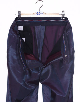 Red and Blue Two Tone Suit Trouser3