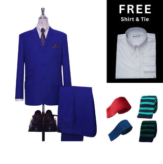  Royal Blue Suit Packet
