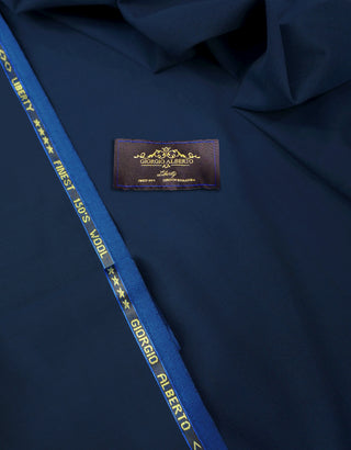 Royal Blue and Black Two Tone Fabric