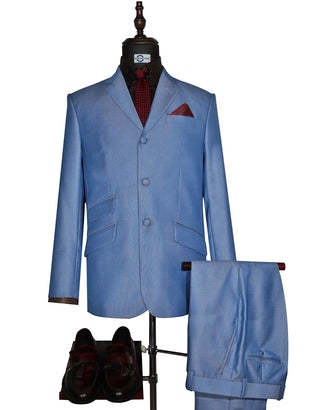 Sky Blue Tonic Suit
