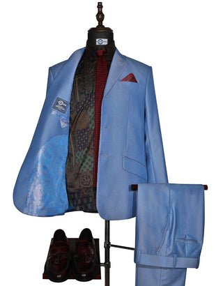 Sky Blue Tonic Suit