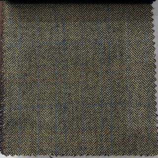 Tweed Jacket | Olive Herringbone Tweed Fabric