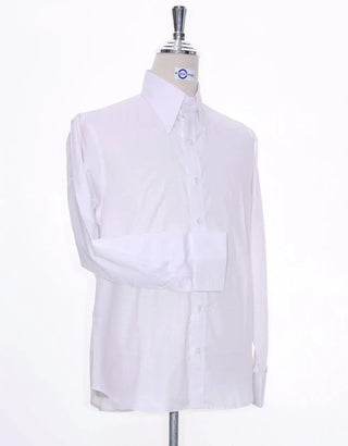 White Button Down Collar Shirt