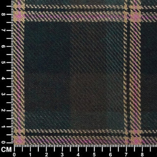 Black, Brown and Pink Windowpane Check Men’s Blazer Jacket