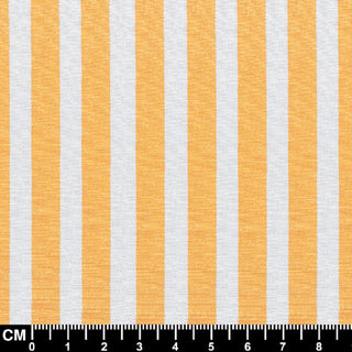 Orange And White Stripe Shirt