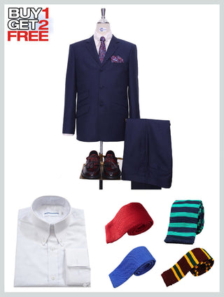 Suit Package | Navy Blue Mod Suit