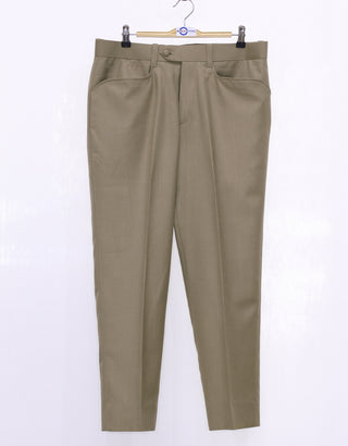 Suit Package - 60s Mod Fashion Pale Brown Suit