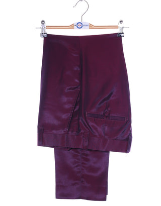 Men’s Mod Fashion Tonic Suit – Burgundy Wine Tailored Fit
